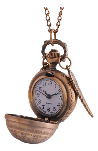 Harry Potter Snitch Dorada Grabada Reloj Collar