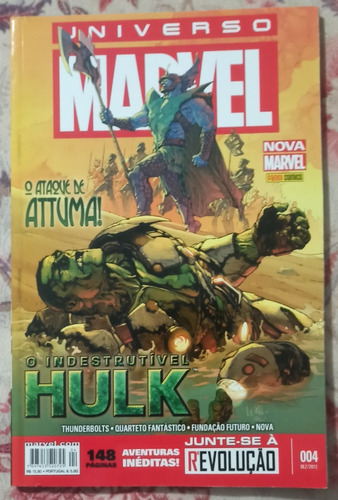 Universo Marvel N° 4 - ( 3ª Série) - Panini