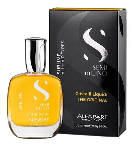 Cristal Líquido Sublime Alfaparf Extra Brillo 50ml