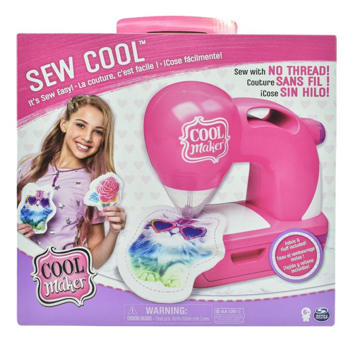 Wj! Cool Maker Sew Cool Maquina De Coser Kit Spin Master