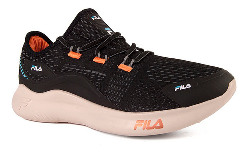 Zapatillas Fila Intruder Negro Naranja Hombre