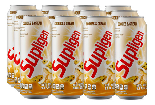 Supligen Cookies N Cream - Suplemento Liquido De Comida Para