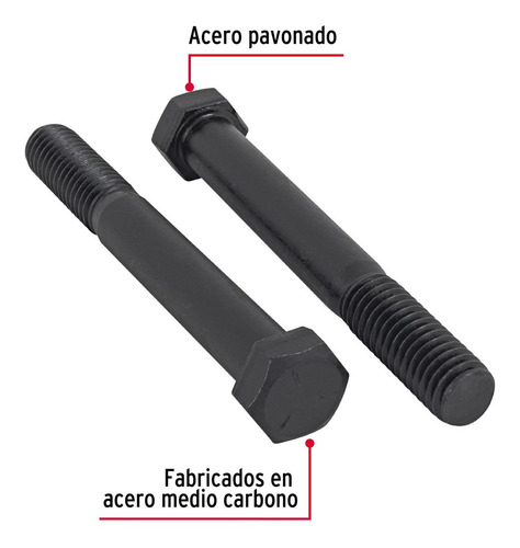Bolsa C/20 Tornillos De Acero 7/16 X 3-1/2 Grado 5