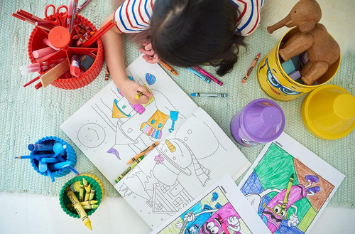 Crayola Set Organizador De Escritorio 4 Piezas