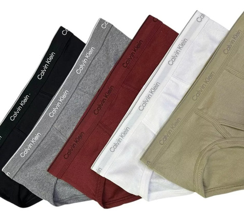 Trusas 5 Pack Calvin Klein De Algodon Hombre - Original