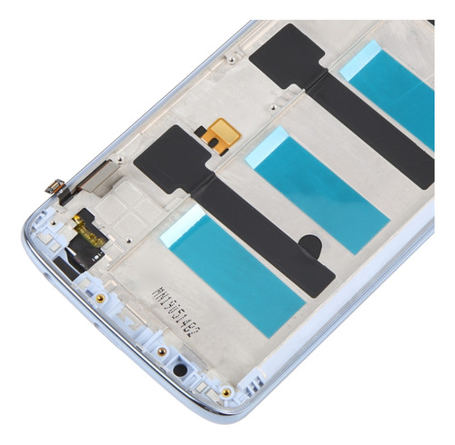 Pantalla Lcd Azul Con Marco Para Motorola Moto G6 Plus