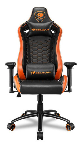 [ ] Silla Gaming 180° Cougar Outrider S Black/ Orange