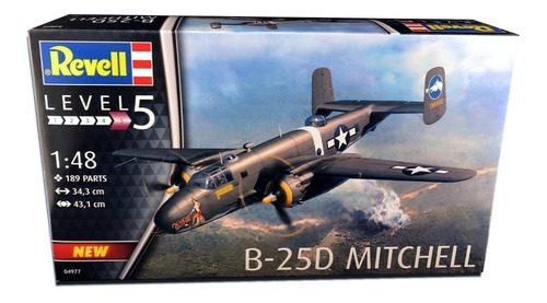 North American B-25d Mitchell Escala 1/48 Revell 04977