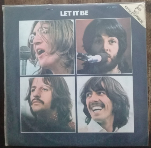Lp Vinil (g+) The Beatles Let It Be 1a Ed Br 1970 Stereo Sw