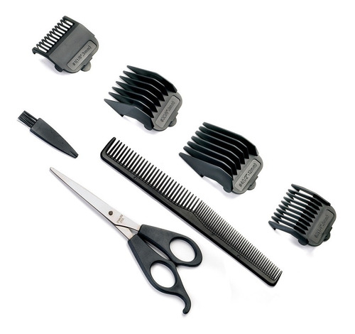 Máquina Para Corte Cabello Timco De Uso Domestico Negro/rojo Negro