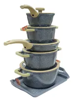 Comprar Juego De Ollas Suprema 11 Pcs Con Parrilla Super Resistentes