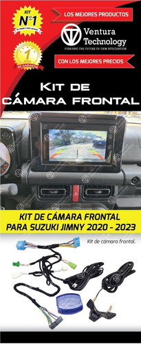 Cámara Frontal En Logo Suzuki  Para Suzuki Jimny  2020 2023