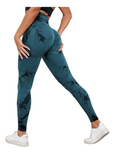 Leggins Deportivo Tye Dye Con Push Up (levanta Glúteos)