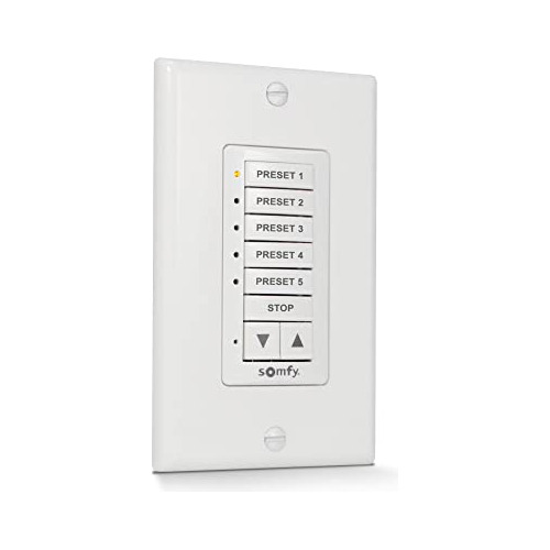 Interruptor De Pared Rts Decoflex Wirefree 5 Canales Co...