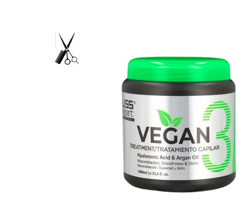 Alisado Vegano 1 Kg Sin Formol Autorizado Anmat Liss Expert 