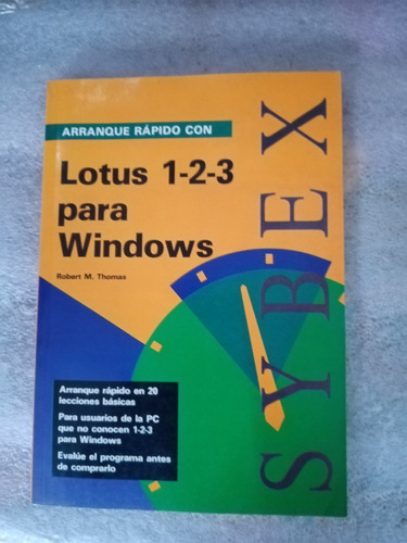 Arranque Rápido Con Lotus 1-2-3 Para Windows