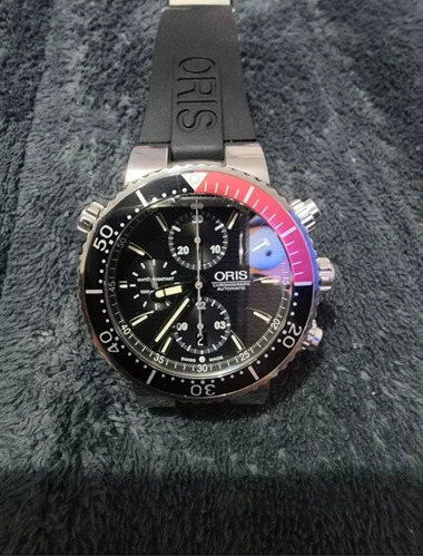 Oris Chronograph Automatico Caja Titanio 1000mt