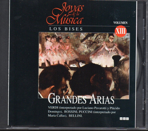 Joyas De La Música Vol13 Los Bises Grandes Arias Cd Importad