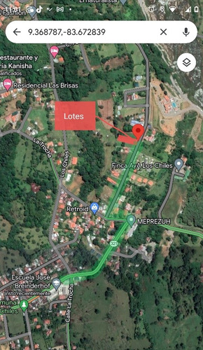 Imagen 9 de 12 de Venta De Lotes En Pérez Zeledón, Calle Foster, Los Chiles