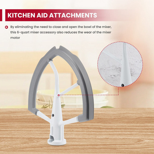 Batidor Flex Edge Para Accesorios De Batidora Kitchen Aid, A
