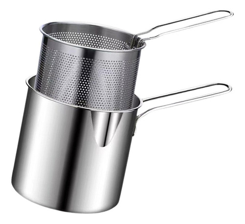 A Freidora Olla Desmontable Con Cesta Para Papas Fritas