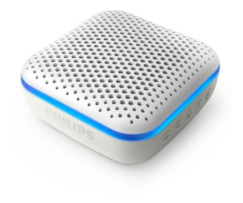 Imagen 2 de 10 de Parlante Portátil Philips Bluetooth Blanco Ipx7 10hs Batería