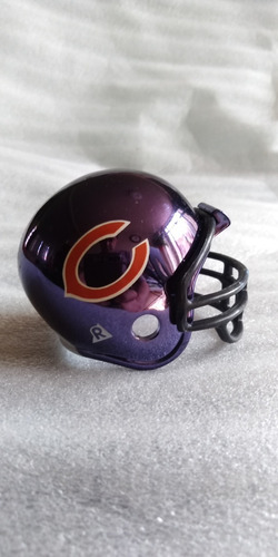 Casco Pocket Cromado Nfl Chicago Bears