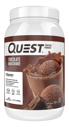 Quest Nutrition Malteada De Chocolate (bote 3 Lb)