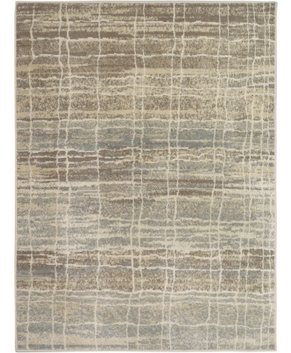 Tapete Sao Carlos Herat Capri 5602 2,50x3,50cm Geometrico Cor Bege