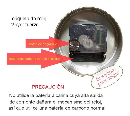 Imagen 9 de 10 de Reloj De Pared 3d Moderno Grande Adhesivo Diy De Acrílico