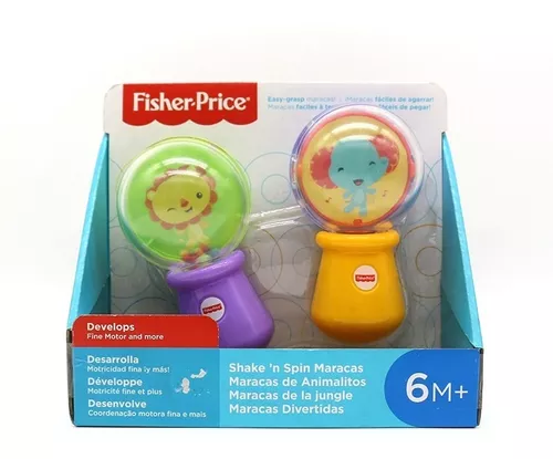 Juguete Para Bebés Fisher-price Maracas De Animalitos