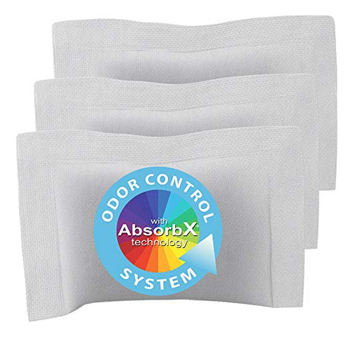 Filtros Absorbx Para Cubos De Basura 13g+, 3 Uds.