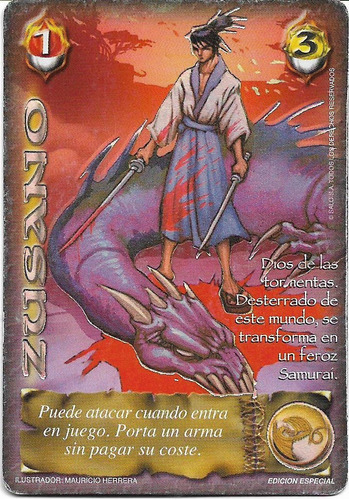 Carta Mitos Y Leyendas - Zusano - Edicion Especial