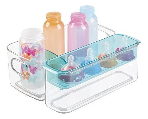 Mdesign Baby Mealtime Organizador De Almacenamiento Ajustabl