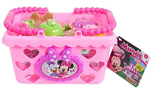 Just Play Minnie Bow Tique Bowtastic Cesta De Compras Set