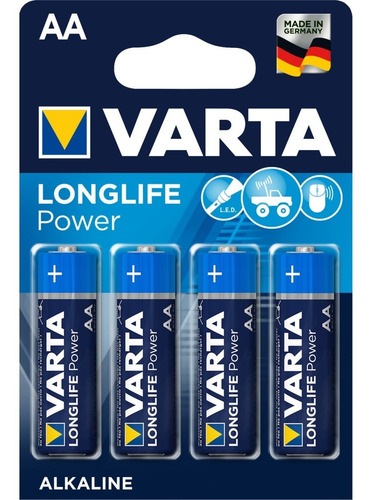 Imagen 1 de 3 de Pilas Alcalinas Aa Varta 1,5v 40 Unidades Blister Cerrado