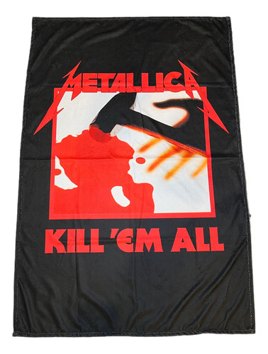 Metallica Kill Em All Toallon Lona Heavy Metal