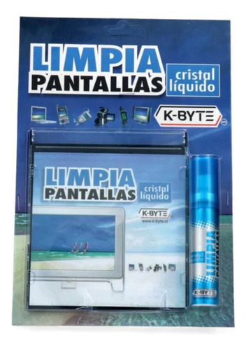 Limpia Pantallas K-byte Cristal Liquido