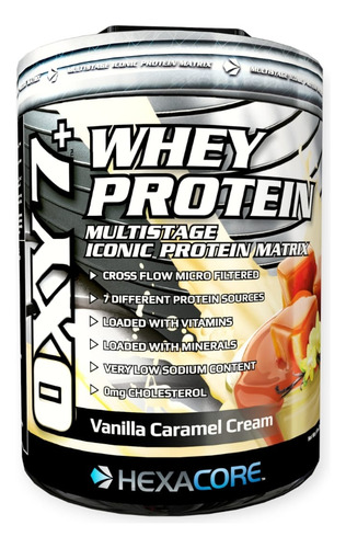 Proteina Oxy 7 Whey Protein 5lbs 67 Sv - Hexacore