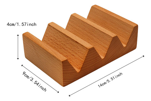 Soporte De Sushi De Madera, Soporte De Rollo Ancho De 9 Cm