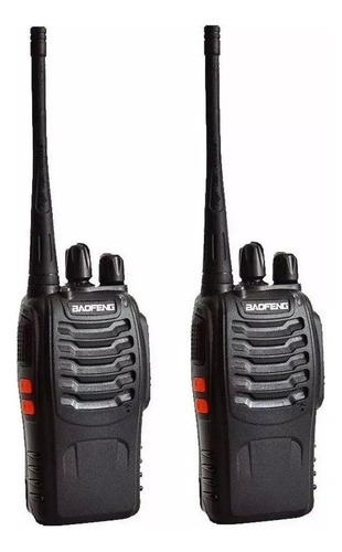Pack 2 Radios Transmisor Walkie Talkie Baofeng 888s
