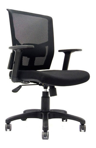 Silla Oficina Ergonómica Apoyo Lumbar Brazos Ajustables