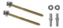 Comprar Kit 06 Parafusos Bucha 12mm Vaso Sanitário u002F Tanque