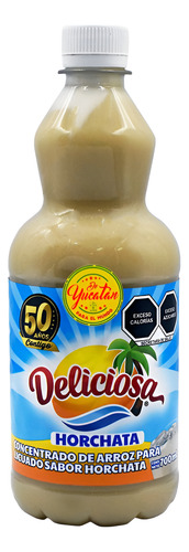 1 Concentrado Deliciosa De Horchata Arroz 700ml Yucatán