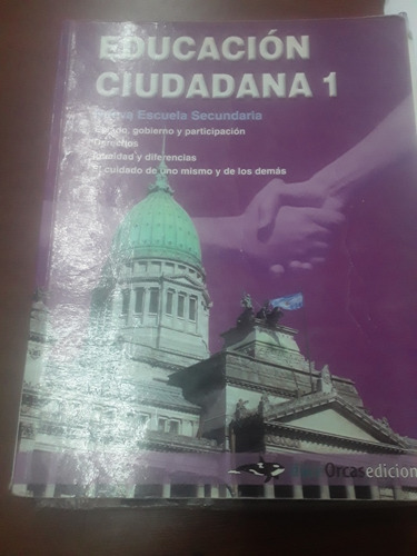 Educación Cíudadana 1 - Nes - Doce Orcas Ediciones (Usado)