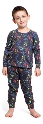 Pijama De Niño Dinosaurios Dufour Art 11761