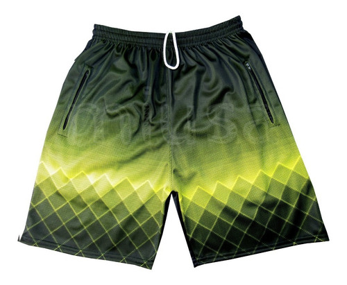 Imagem 10 de 10 de Kit 5 Bermuda Masculina Praia Zíper Fitness Academia Esporte
