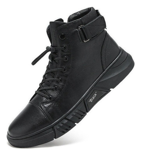 Botas Casuales Hombre Leather Fashion Casual Sports