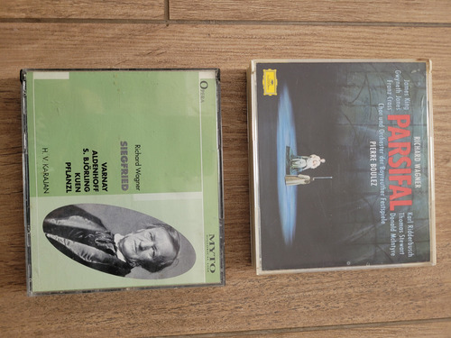 Wagner. Parsifal Y Siegfried. Operas Completas Estándar (Usado)