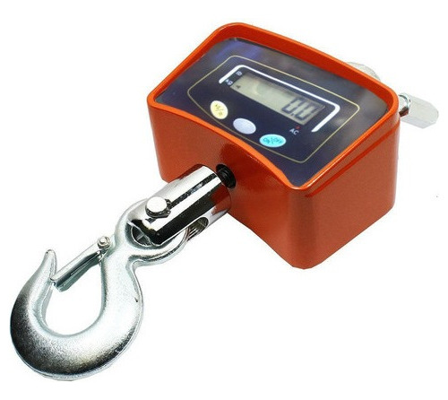 Báscula Digital Recargable 1000kg Portátil Con Gancho